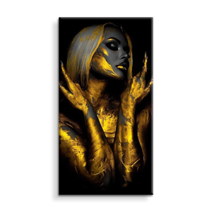 Vente en gros <span class=keywords><strong>de</strong></span> peinture moderne pour <span class=keywords><strong>femme</strong></span>, art corporel, toile dorée, portrait imprimé numérique à l'<span class=keywords><strong>aquarelle</strong></span> pour la décoration murale <span class=keywords><strong>de</strong></span> la maison - Product Image 6