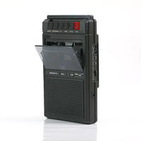 Lecteur de cassettes portable rétro avec haut-parleur intégré, appareil d'enregistrement et de lecture audio pour les étudiants, l'étude et l'usage quotidien