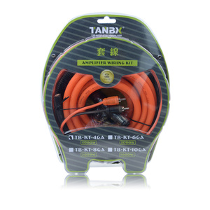 ชุดสายไฟเครื่องขยายเสียง T'ANBX 4GA 3000W สำหรับรถยนต์ ระดับมืออาชีพ - Product Image 4
