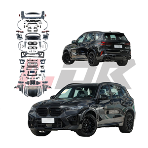 Kit Carrozzeria per <span class=keywords><strong>BMW</strong></span> Serie X5 <span class=keywords><strong>E70</strong></span> 2006-2013 Aggiornamento a Stile Ultimo Modello F95 X5M 2024 1:1 con Cofano, Fari Anteriori, Fari Posteriori e Paraurti Auto - Product Image 1