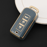 Mitsubishi Xpander Attrage L200 Factory Direct Key Cover Case Hottest Car Accessory Thailand Gold Line Ultimate TPU Protection