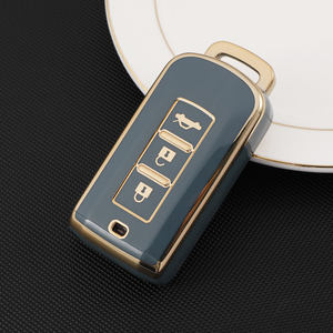 เคสใส่กุญแจรถมิตซูบิชิ Xpander <span class=keywords><strong>attrage</strong></span> L200จากโรงงานโดยตรงอุปกรณ์เสริมรถยนต์ประเทศไทยสายสีทองการป้องกัน TPU ที่ดีที่สุด - Product Image 4