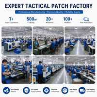 Patch personnalisé avec logo camouflage réfléchissant, logo laser, patch thermocollant pour sac à dos tactique, uniforme