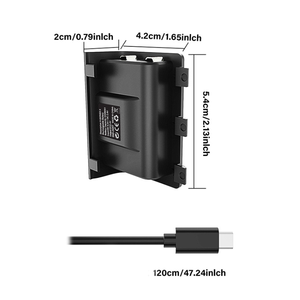 Điều khiển không dây pin có thể sạc lại cho <span class=keywords><strong>Xbox</strong></span> loạt pin có thể sạc lại bộ - Product Image 4