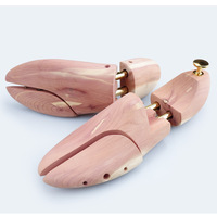 Embauchoirs en bois de cèdre pour hommes, 2 paires, convient aux tailles US 7.5-14