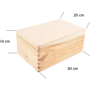 Creative Wooden Box Gift Wooden Bamboo Boxes Customize Size Gift Basket Bamboo Boxes