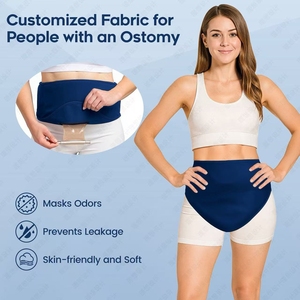 Housses <span class=keywords><strong>de</strong></span> <span class=keywords><strong>sac</strong></span> Shawphy Stomy et ceinture <span class=keywords><strong>de</strong></span> <span class=keywords><strong>stomie</strong></span> pour hommes/femmes Sports et usage quotidien Fermeture à glissière anti-fuite et anti-odeur Bleu - Product Image 5