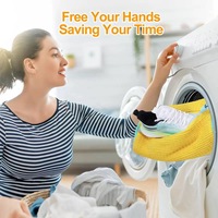 Sac de rangement réutilisable écologique pour machine à laver les chaussures, nettoyage en profondeur des baskets, chaussures de tennis, pantoufles, anti-poussière W24-744