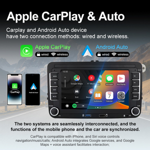Autoradio Android 2DIN GPS avec support de tableau de bord pour CC <span class=keywords><strong>Fabia</strong></span> Skoda Octavia Golf Passat Polo Jetta, écran IPS 2+32 Go - Product Image 4