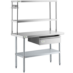 Catering Work Bench with Drawers & Undershelf, Other Hotel Restaurant Supplies Commercial <b>Kitchen</b> <b>Unit</b> - Product Image 2