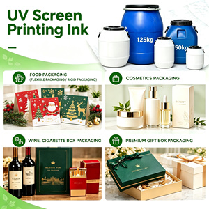 น้ำยาเคลือบเงา UV แบบซิลค์สกรีนสำหรับเคลือบเฉพาะจุด พิมพ์สกรีนบางส่วน สำหรับกล่องของขวัญบรรจุภัณฑ์หรูหรา - Product Image 5