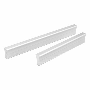 Poignées en alliage d'aluminium massif DTA pour armoires, placards et tiroirs, quincaillerie de porte moderne et minimaliste, finition anodisée - Product Image 3