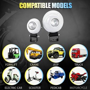 Faro LED para Motocicleta JHS Angel Eye RGB con Diseño de Medusa, Luz <span class=keywords><strong>Antiniebla</strong></span>, Mini Luz Auxiliar de Conducción para Scooter - Product Image 3
