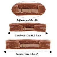 Bandeau de maintien de perruque en velours et silicone de luxe avec logo personnalisé, réglable et antidérapant, accessoire pour perruque