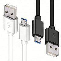Échantillon gratuit Câble de charge rapide 2.1A pour téléphone portable Câble micro USB Câble de charge rapide pour téléphone