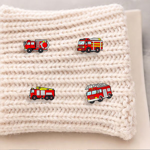 Pin <span class=keywords><strong>de</strong></span> esmalte <span class=keywords><strong>de</strong></span> camión <span class=keywords><strong>de</strong></span> bomberos lindo al por mayor, insignia metálica <span class=keywords><strong>de</strong></span> coche para niños, pin <span class=keywords><strong>de</strong></span> solapa <span class=keywords><strong>de</strong></span> bombero personalizado para mochilas, moda - Product Image 2