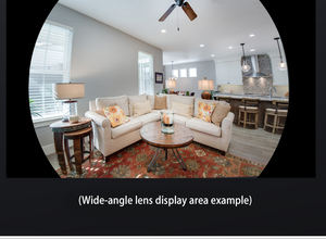 Caméra <span class=keywords><strong>de</strong></span> sécurité ICSEE Mini 3MP sans fil intérieure avec vision nocturne, détection <span class=keywords><strong>de</strong></span> mouvement WiFi, audio bidirectionnel, objectif panoramique 1,44 mm - Product Image 6