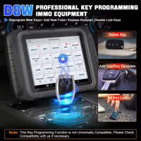 Xtool D8W Wifi Doip, Actualización del Escáner OBD2 D-8, Codificación de ECU, Programación de Llaves, Herramienta de Diagnóstico de Sistema Completo, 21 Idiomas