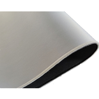 Tapis de souris de jeu Skypro personnalisé en tissu noir pur à motif de dessin animé, bords surjetés, imperméable, antidérapant, épaisseur 3 mm, petite taille, pour le bureau