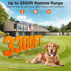 Dog Shock Collar 3300ft Dog Training Anti Barking Collar with <b>Remote</b> <b>Vibration</b> Safety Shock Light Mode Stop Barking Dog Collar - Product Image 3