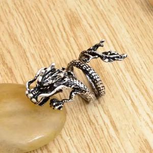 Instock Man Skull Steel <b>Ring</b> Retro Punk Hip Hop <b>Titanium</b> Stainless Steel <b>Rings</b> Trendy 316L Gold Silver <b>Rings</b> for Men - Product Image 3