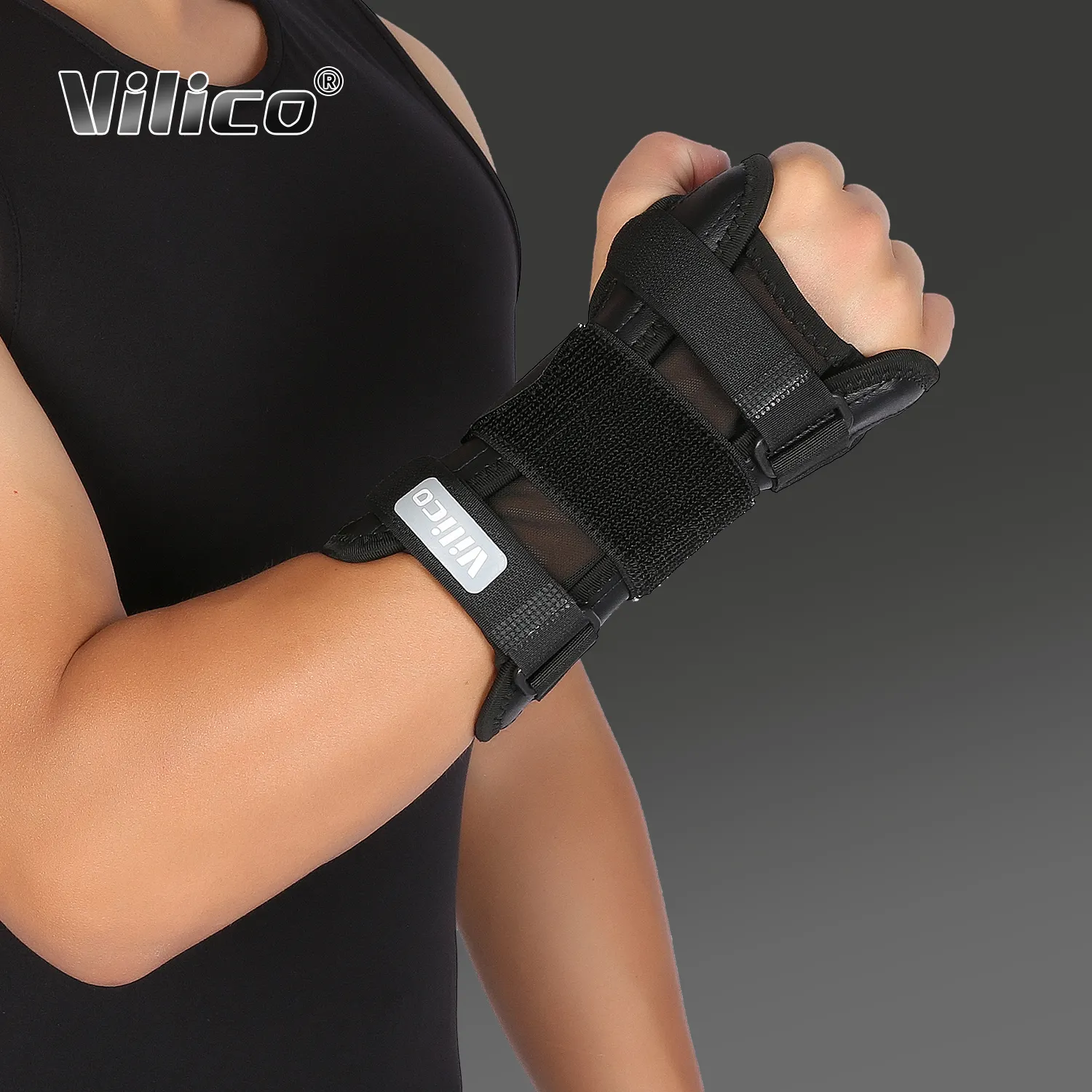 Carpal Tunnel Wrist Brace for Men and Women Metal Wrist Splint for Hand and Wrist Support and Tendonitis Arthritis Pain Relief