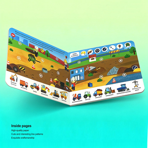 Libro de Actividades con Pegatinas <span class=keywords><strong>para</strong></span> Niños Pequeños de 3 a 5 Años, Libro Interactivo de <span class=keywords><strong>Cuentos</strong></span> de Animales del Bosque, Regalo Educativo Preescolar <span class=keywords><strong>para</strong></span> Niños y Niñas - Product Image 2