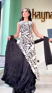 Beau designer Lehenga ensemble de broderie travail qualité Georgette tissu haut Dupatta-indien pakistanais vêtements prix de gros - Product Image 4