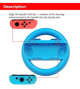 Accessoires de jeu de poignée de roue de course de direction Sim supérieure pour Nintendo pour <span class=keywords><strong>Switch</strong></span> - Product Image 2