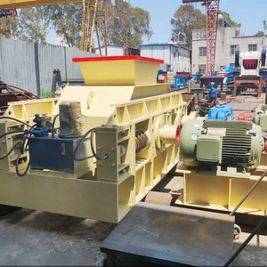 Efficiency Hydraulic Adjustment High Chrome Alloy Rollers 2-10mm Adjustable <b>Gap</b> Mining Coal Industry Double Roller Crusher - Product Image 3
