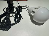Bombilla de Bajo Voltaje DC12V 5V 6V al por Mayor, Bombilla de Bajo Consumo de 5W con Cable de 5m y Interruptor, Cabezal DC