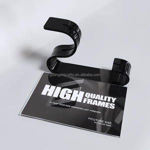 Supporto per Menu in acrilico 4x6 5x7 supporto per insegne in acrilico a doppia faccia - Product Image 6