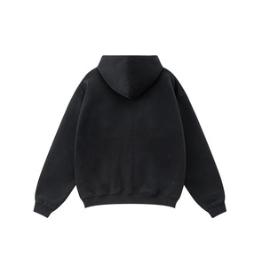 OEM Custom <b>Men</b> Streetwear Oversized Heavyweight High GSM Y2K Graphic Print <b>Pullover</b> Hoodie Wholesale Sweatshirt Clothing - Product Image 3