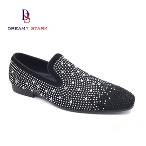 Chaussures Oxford de mariage personnalisées pour hommes en cuir véritable, motif original de haute qualité, design DIY avec perles, caractéristique légère, collection automne - Product Image 1