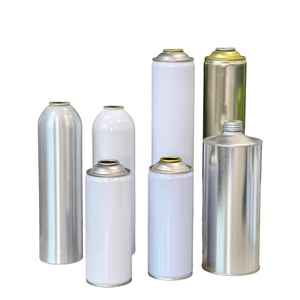 丁烷气瓶金属材质，带锡金属材质气雾罐螺旋盖，马口铁罐，金属罐 - Product Image 5