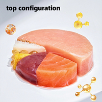 Nourriture en conserve pour chats et chiens 100% viande fraîche, spécifications personnalisables, fabrication directe, OEM ODM