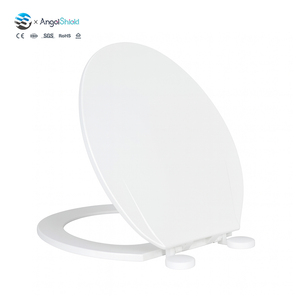 Bofan - Funda de Asiento de Inodoro en Forma de U de 17 Pulgadas, Color Blanco, de Plástico, <span class=keywords><strong>para</strong></span> Adultos, Diseño Moderno <span class=keywords><strong>para</strong></span> Baño - Product Image 1