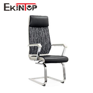 Fauteuil de bureau ergonomique moderne et contemporain, inclinable et pliable, en cuir véritable, pour dirigeant - Product Image 5