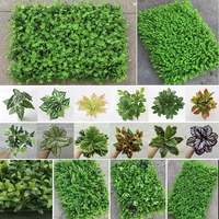 Mur végétal artificiel en herbe synthétique, décoration écologique, résistant aux UV, en matériau PE, pour anniversaire, intérieur/extérieur, verdure