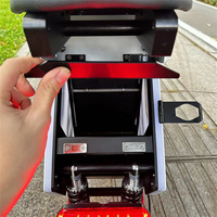 Geofought M5 personnalisé 72V double moteur 14 pouces hors route 30-50Ah batterie rapide cyclomoteur adultes scooter électrique avec boîte de rangement