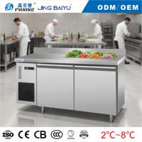 Mostrador Refrigerado para Ensaladas, Barra de Ensaladas Comercial para Buffet y Catering