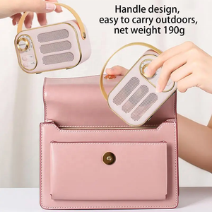 Trung Quốc Tốt Nhất Lớn DW13 Retro Đài Phát Thanh <span class=keywords><strong>Surround</strong></span> Âm Thanh Stereo Không Dây Loa Di Động Mini Sáng Tạo Âm Nhạc Máy Nghe Nhạc Loa Với Hộp - Product Image 5