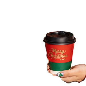 Chuangmei Custom logo Merry Christmas <b>Disposable</b> 12oz 16oz Paper <b>Cup</b> Insulated Ho Tcoffee Drink <b>Cup</b> for Winter Party Supplies - Product Image 4