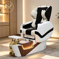 Nouvelles chaises de pédicure électriques de luxe pour salon de manucure, spa pour les pieds, chaise de pédicure pour salon de manucure
