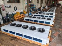 Fabrieksleverancier Dubbelzijdige Blaas Commerciële Lados Del Aire Evaporador Bilaterale Luchtkoelventilator Verdamper