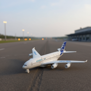 Modèle d'avion de ligne Metalhot en métal moulé sous pression 1:780, jouet à action de recul, avion à l'échelle 15 cm, objet de collection, cadeau pour enfants - Product Image 3