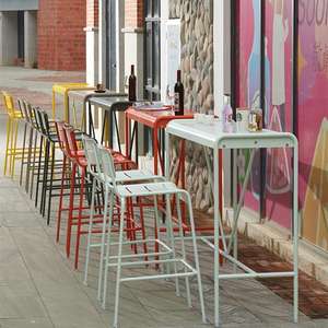 Alta qualità durevole struttura in metallo moderno minimalista mobili da esterno bar balcone tavolo esclusivo per uso esterno - Product Image 3