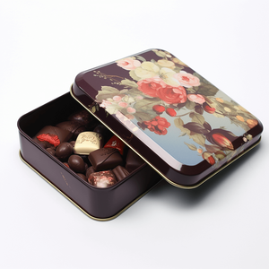 Custom Empty Food Grade Chocolate <strong>Christmas</strong> Box <strong>for</strong> Candy Packaging Round Tea <strong>Tins</strong> Packaging Manufacturer Chocolate <strong>Biscuit</strong> - Product Image 6