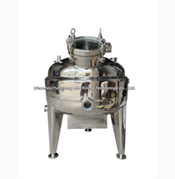 Cuve de distillation à chemise isolée 100L en acier inoxydable 304 avec agitateur, cuve sous pression sanitaire de qualité alimentaire pour la distillation d'alcool/éthanol à haute concentration