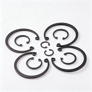 En stock – Anneau de retenue élastique en acier au carbone de type A GB893.1 – Tailles complètes disponibles - Product Image 1